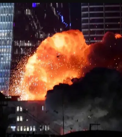 Israel bombardeó la cadena estatal de Irán.