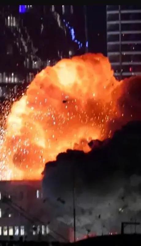 Israel bombardeó la cadena estatal de Irán.