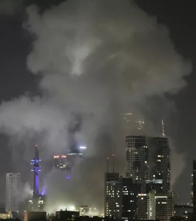 Tel Aviv, luego de la contraofensiva por parte de Teherán.