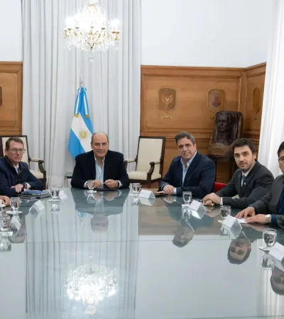 Guillermo Francos con gobernadores