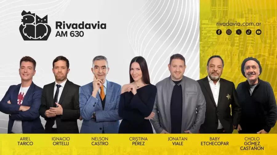 El staff de la radio