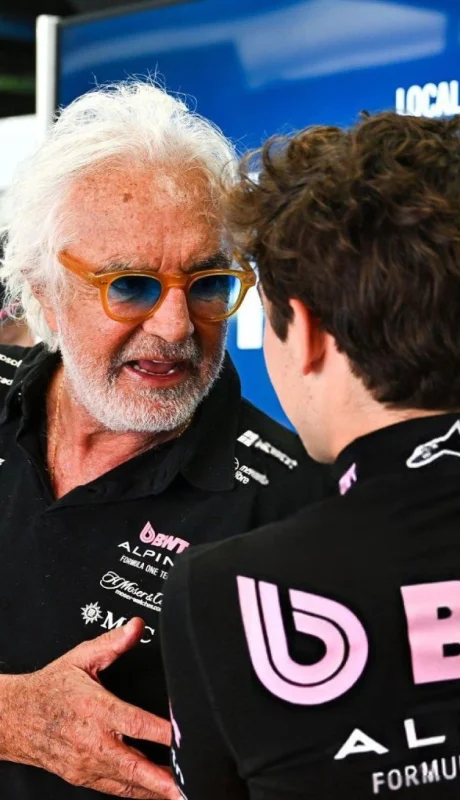 Briatore apuntó contra el rendimiento de Colapinto.