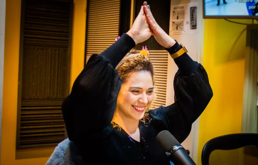 La diputada nacional Lourdes Arrieta estuvo de visita en ELijo No Creer/ Foto Mariana Canessa