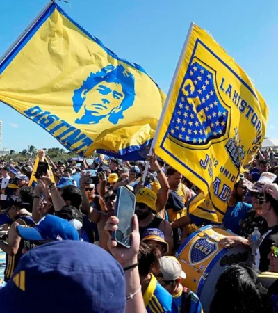 Los hinchas de Boca agotaron entradas.
