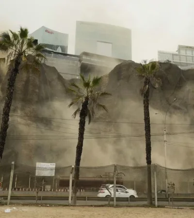 El sismo se registró a las 11:35, a 30 kilómetros al suroeste del Callao.