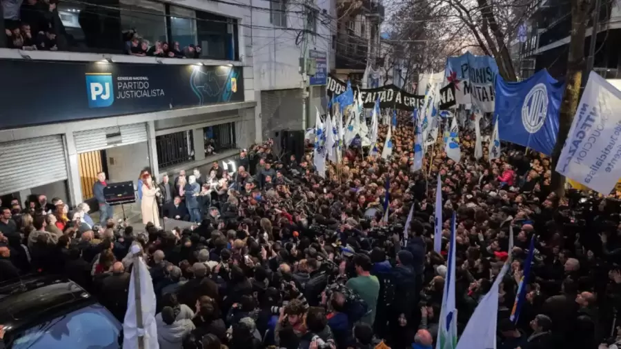 El PJ organiza una gran movilización