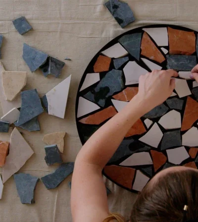 Ideas creativas con trozos de cerámica.