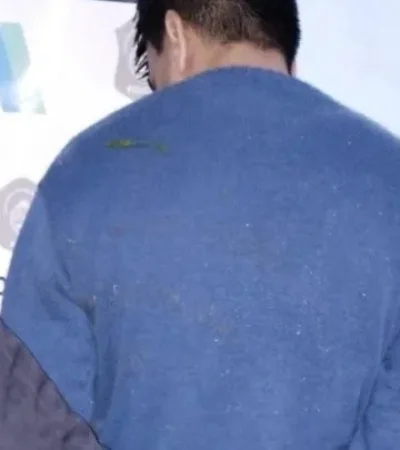 Uno de los detenidos por el horrendo doble crimen. (Foto: gentilea Cronica)