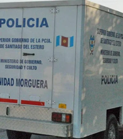 Policía forense de Santiago del Estero/ Fuente: Web