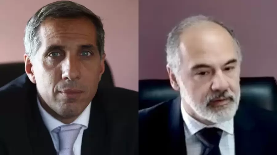 Diego Luciani y Sergio Mola, fiscales.