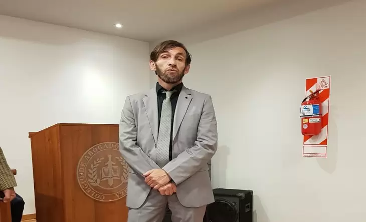 Walter Fidalgo, abogado penalista.