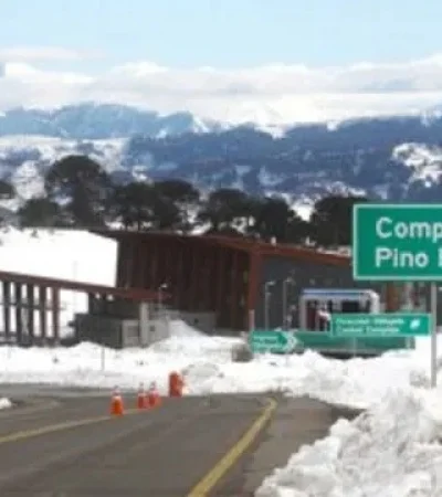 Paso fronterizo Pino Hachado/ Fuente: X