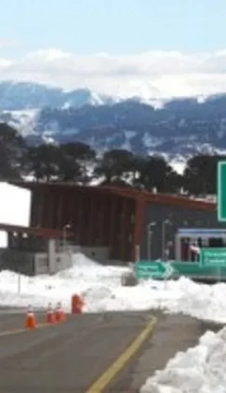 Paso fronterizo Pino Hachado/ Fuente: X