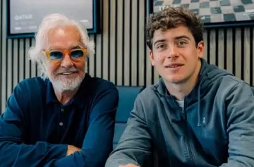 Briatore bancó a Colapinto y arremetió contra la prensa argentina: "publican basura"