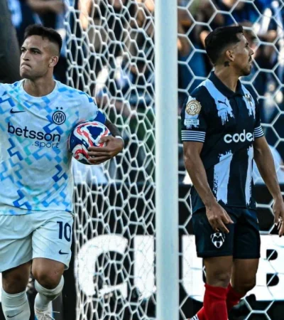 Lautaro Martínez convirtió el gol del empate/ Fuente: X