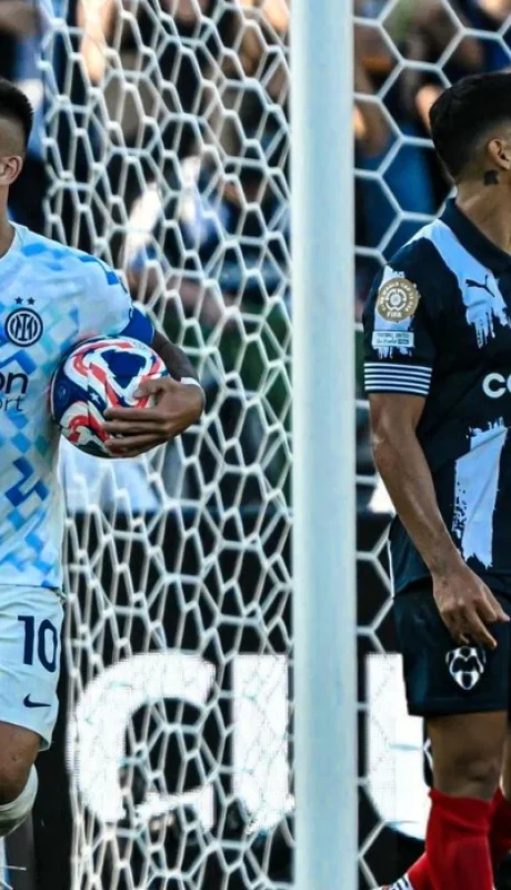 Lautaro Martínez convirtió el gol del empate/ Fuente: X