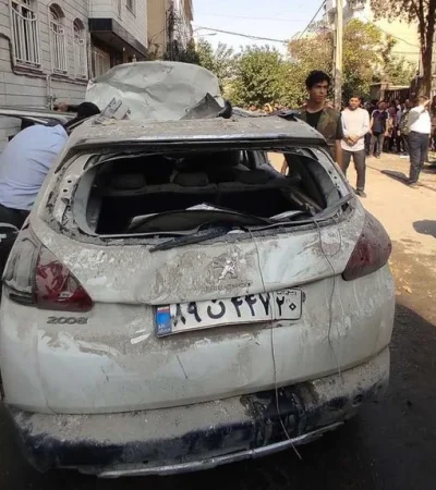 Ataques en Teherán /Fuente: NA