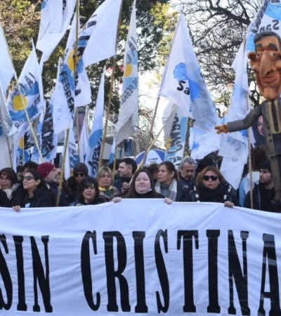 Movilización por Cristina.