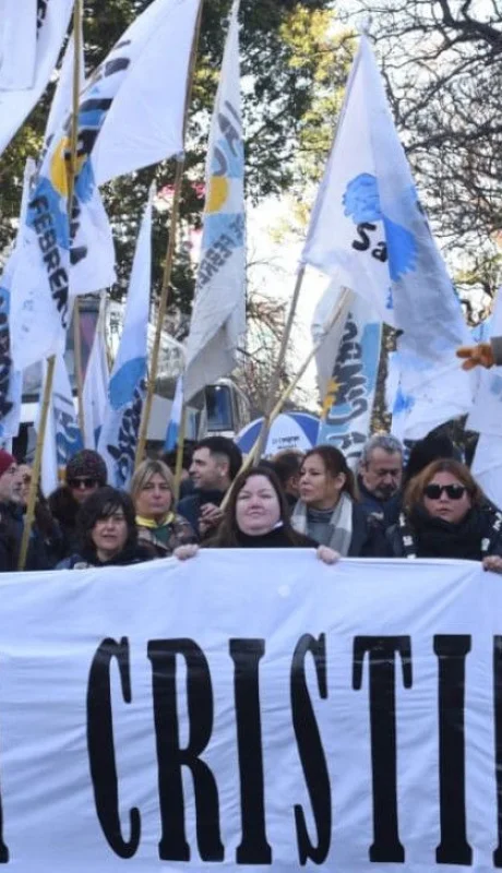 Movilización por Cristina.