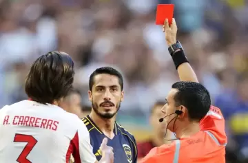 Durísima sanción para Nicolás Figal y Ander Herrera por sus expulsiones ante Benfica