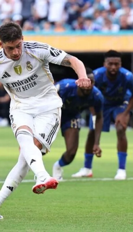 Federico Valverde se quedó con las ganas de convertir