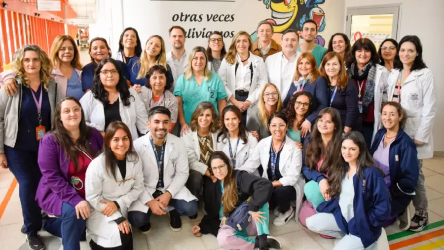 Los profesionales que realizaron la intervención.