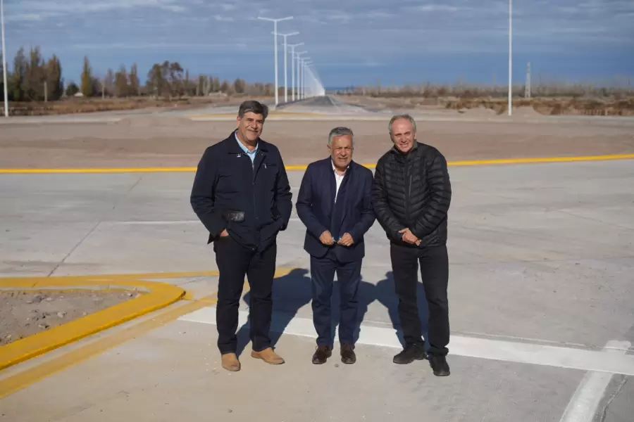 Alfredo Cornejo, Mario Abed y Raúl Rufeil