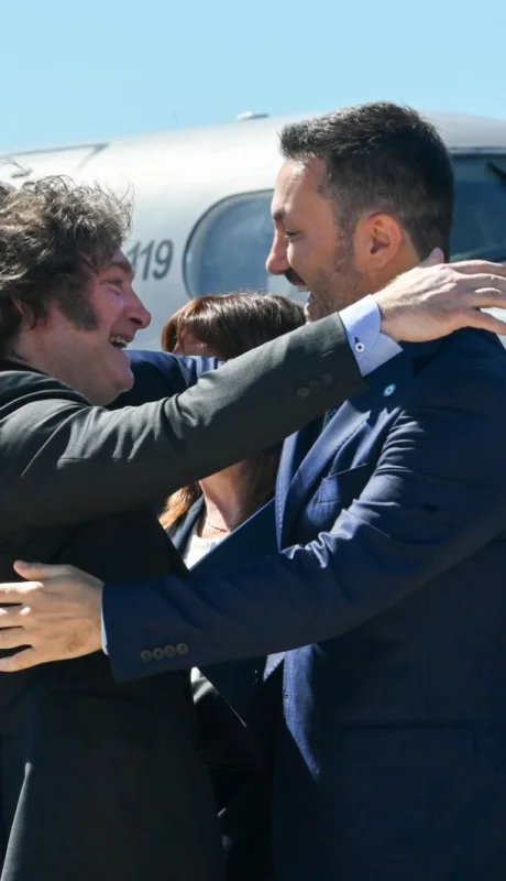 Javier Milei y Luis Petri