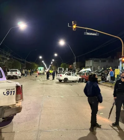 Un joven murió y hay seis heridos en Mar del Plata.