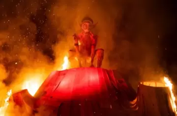 Noche de San Juan: "aconsejan no quemar personas"