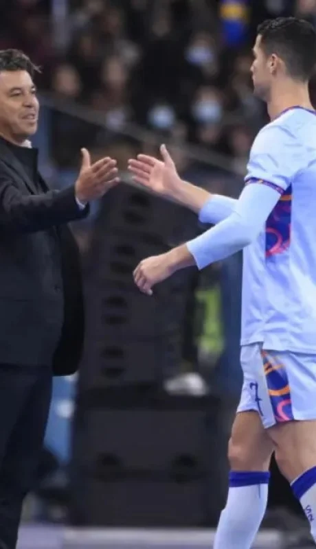 Gallardo y su vínculo con CR7.