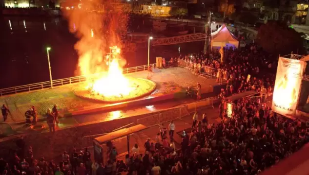 Noche de San Juan en La Boca, Buenos Aires. Foto: Buenos Aires Ciudad.
