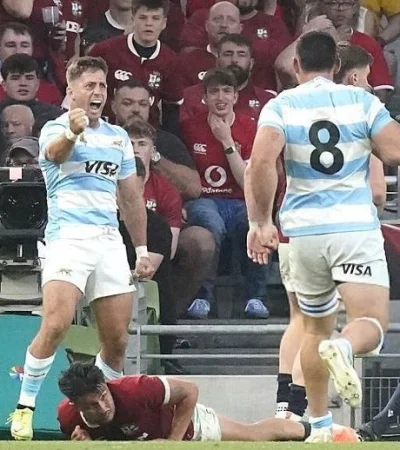 Histórica victoria de Los Pumas en Irlanda/