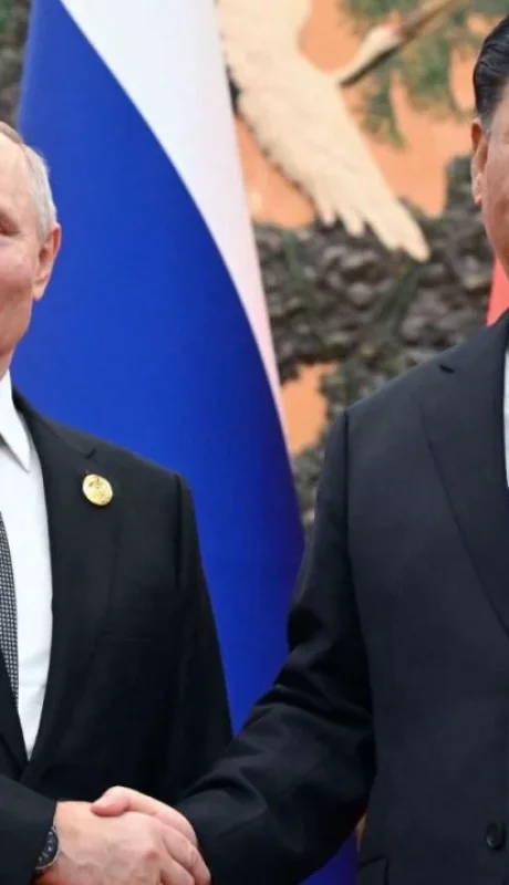 Vladimir Putin y Xi Jinping