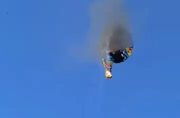 Tragedia con el incendio de un globo aerostático en Brasil: al menos 8 muertos