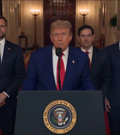 El presidente norteamericano dio un mensaje explicando la participación de EE.UU. en el conflicto entre Israel e Irán. (Foto: web)