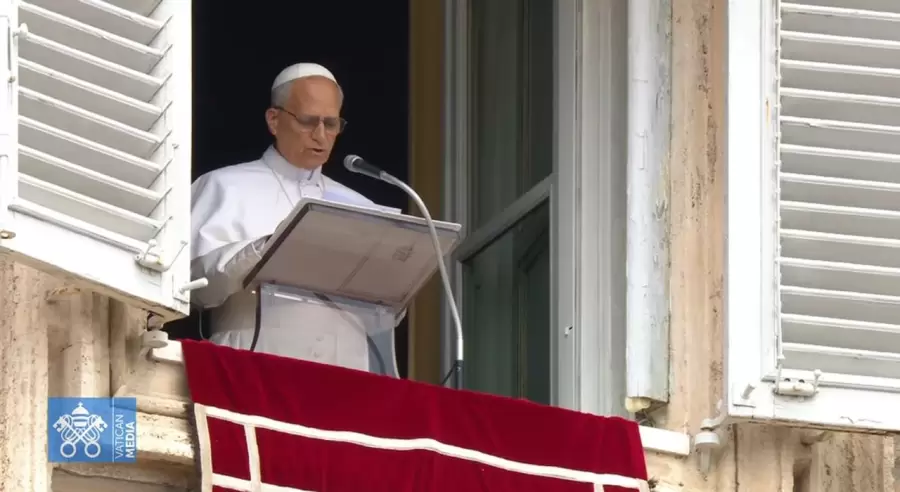 El Papa clama por la paz en San Pedro