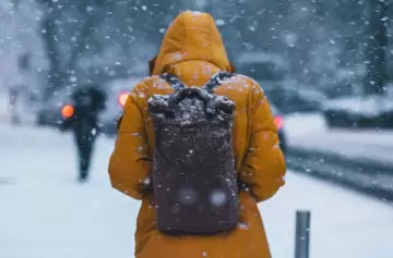 Nieve en Buenos Aires: el aire polar avanza y ya tiñe de blanco al sudoeste