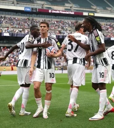 La Juventus goleó y está cada vez más cerca de clasificar a octavos del Mundial de Clubes/ Fuente: X