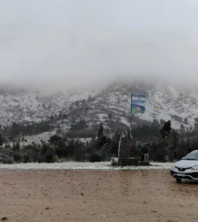 El inicio del invierno quedó registrado este fin de semana con las fuertes nevadas registradas en Sierra de la Ventana y Puán.