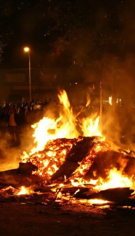 Hoguera Noche de San Juan.
