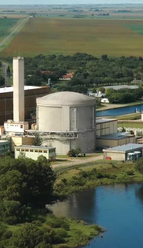 Central nuclear de Embalse.