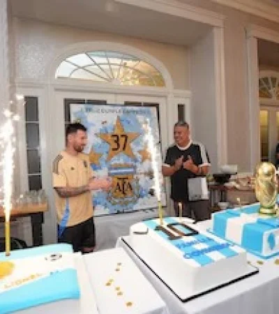 Lionel Messi festeja un nuevo cumpleaños, en esta oportunidad lejos de la Selección argentina, pero en competición con el Inter Miami.