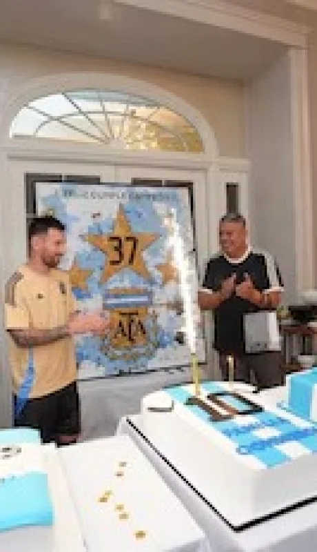 Lionel Messi festeja un nuevo cumpleaños, en esta oportunidad lejos de la Selección argentina, pero en competición con el Inter Miami.