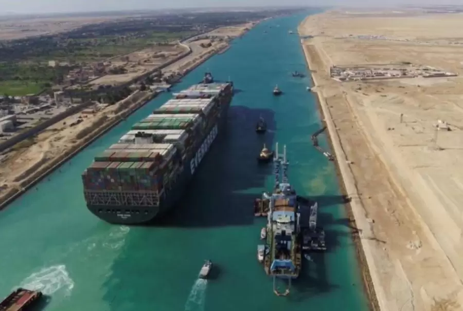 Canal de Suez. Pertenece a Egipto, y fue impulsado entre 1859 y 1869.