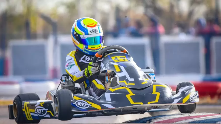 Lautaro Campione se lució en la Senior.