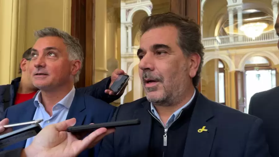 Cristian Ritondo y Diego Santilli.