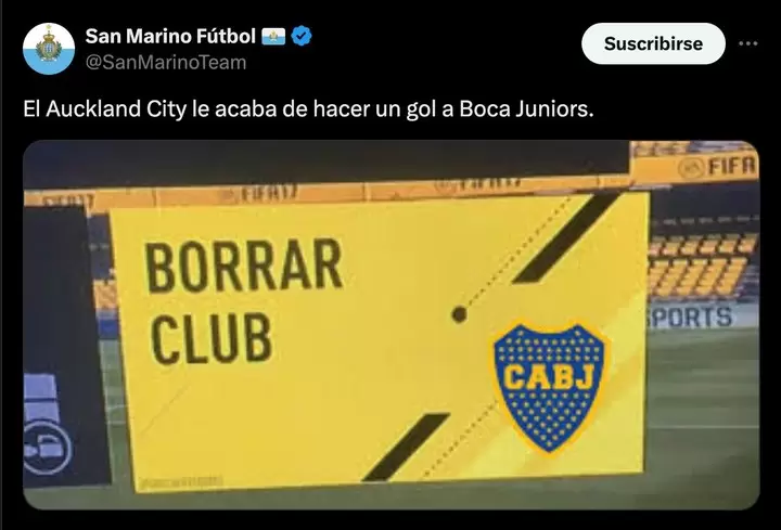 Boca quedó afuera y no se lo perdonaron.