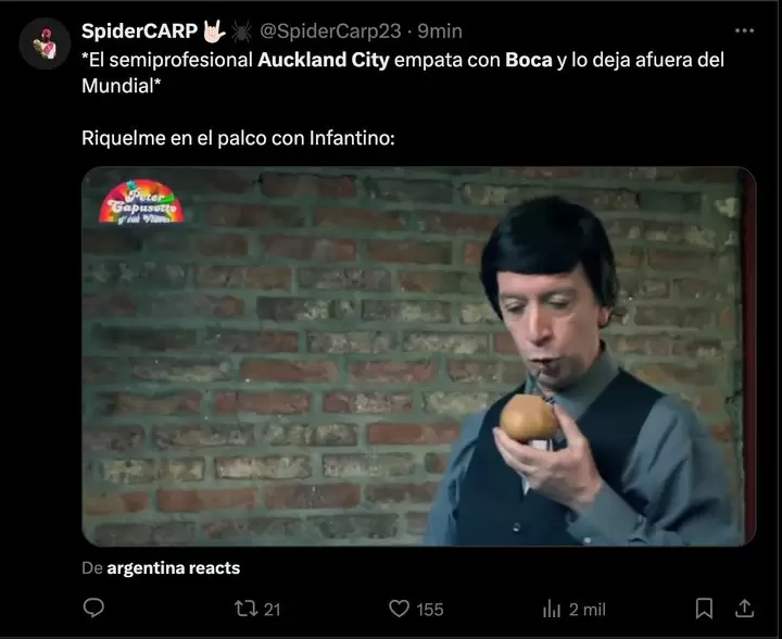 Boca quedó afuera y no se lo perdonaron.