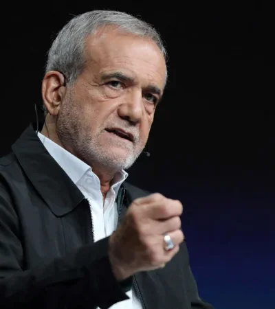 El presidente de Irán, Masud Pezeshkian.